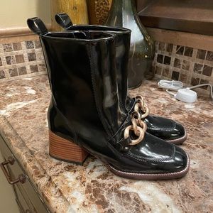 Steve Madden loreen black booties